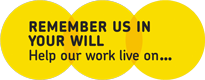 Remember us in your will logo